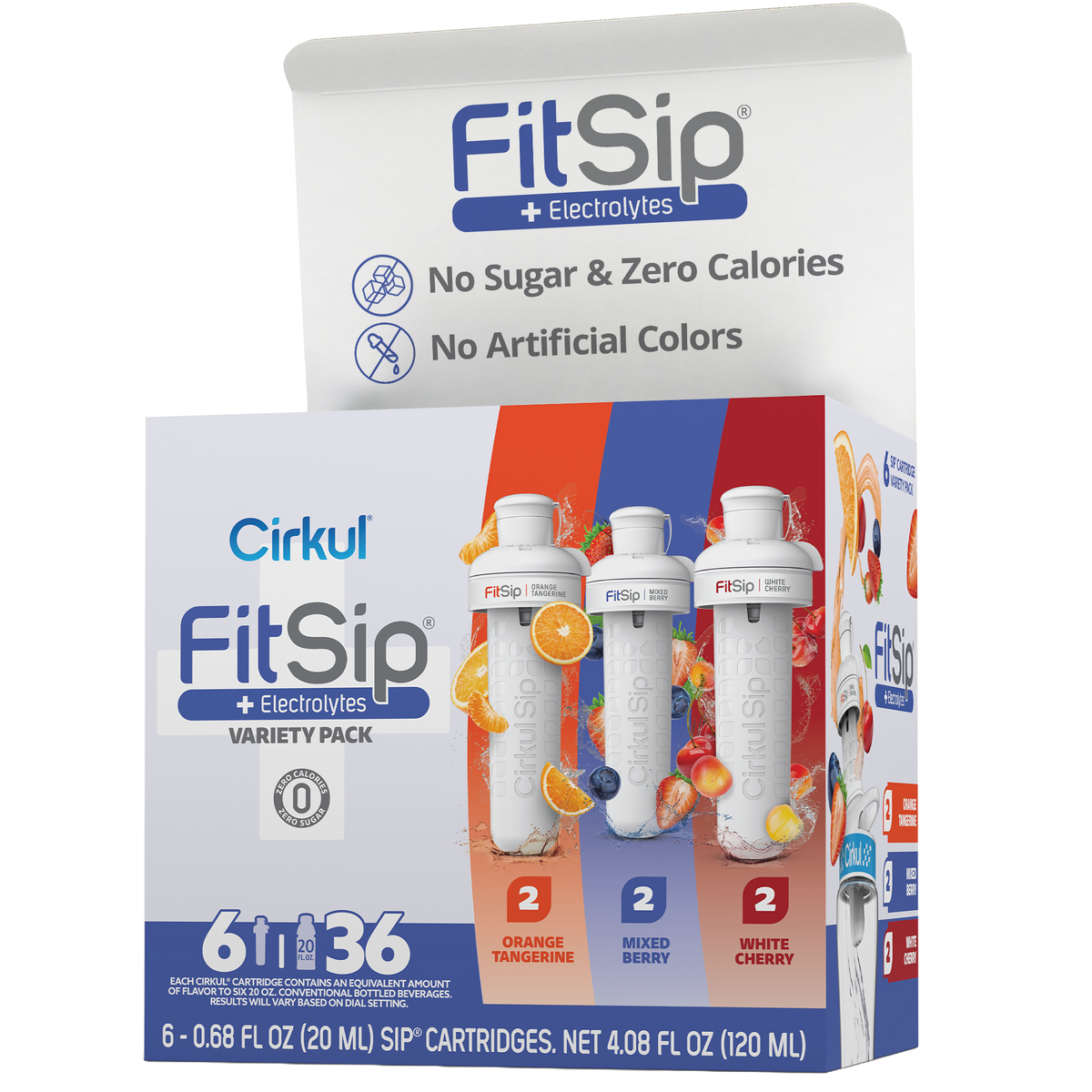FitSip® 6-Pack Variety Pack - Classic Active Carry